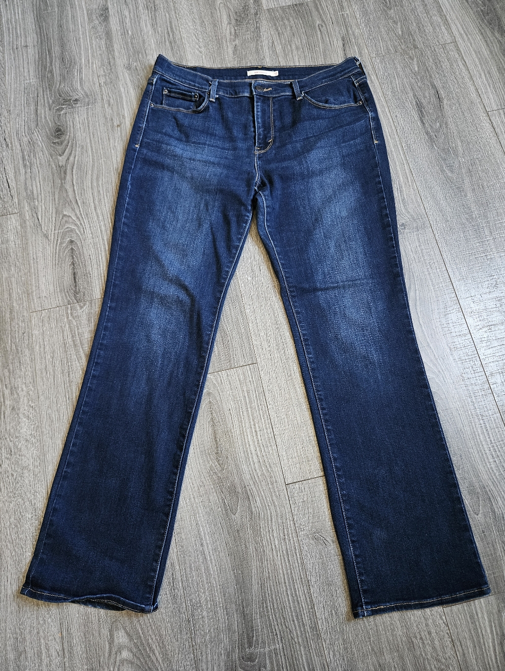 Levis Strauss 505 Straight Leg Red Tab Jeans Size 12